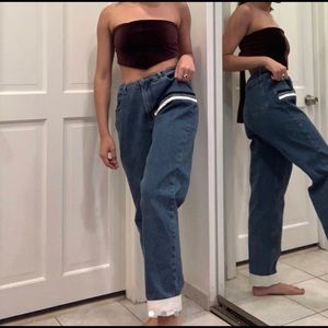 David Taylor Upcycled jeans one of a kind